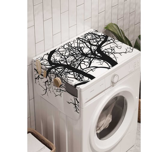 Органайзер для хранения Ambesonne "Мрачное дерево" на стиральную машину, 45x120 см, cwm_4772 1