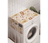 Органайзер для хранения Ambesonne "Цветочные узоры" на стиральную машину, 45x120 см, cwm_13622