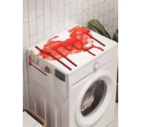 Органайзер для хранения Ambesonne "Следы крови" на стиральную машину, 45x120 см, cwm_22091