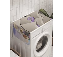 Органайзер для хранения Ambesonne "Пиратский корабль с осьминогом" на стиральную машину, 45x120 см, cwm_7963