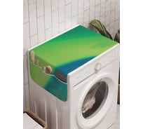 Органайзер для хранения Ambesonne "Северное сияние с лошадью" на стиральную машину, 45x120 см, cwm_6631