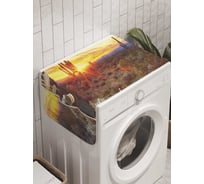 Органайзер для хранения Ambesonne "Долина в техасе" на стиральную машину, 45x120 см, cwm_10855