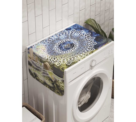 Органайзер для хранения Ambesonne "Таинственный ловец снов" на стиральную машину, 45x120 см, cwm_11274 1