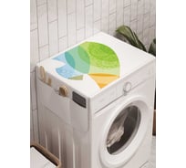 Органайзер для хранения Ambesonne "Красочный морской конек" на стиральную машину, 45x120 см, cwm_20912