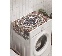 Органайзер для хранения Ambesonne "Цветочный эпицентр" на стиральную машину, 45x120 см, cwm_8047