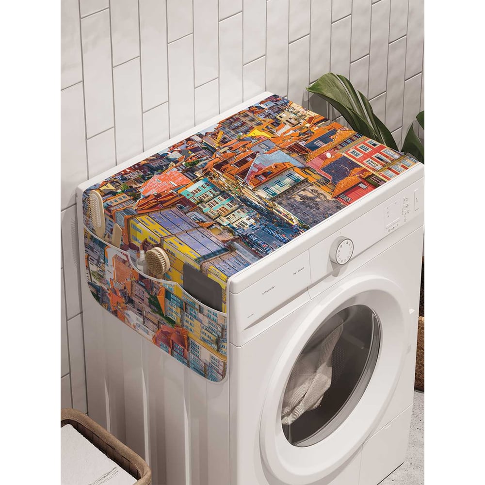 Органайзер для хранения Ambesonne "Город на холмах" на стиральную ...
