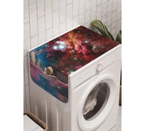 Органайзер для хранения Ambesonne "Путешествия в космос" на стиральную машину, 45x120 см, cwm_13784