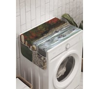 Органайзер для хранения Ambesonne "Быстрая река" на стиральную машину, 45x120 см, cwm_12159