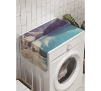 Органайзер для хранения Ambesonne "Зеркальные реки" на стиральную машину, 45x120 см, cwm_9287