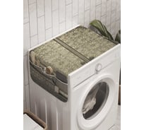 Органайзер для хранения Ambesonne "Дверь с арабскими узорами" на стиральную машину, 45x120 см, cwm_12315