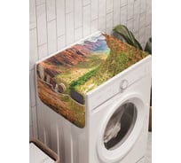 Органайзер для хранения Ambesonne "Путешествие через каньон" на стиральную машину, 45x120 см, cwm_22020