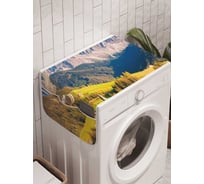 Органайзер для хранения Ambesonne "Горная деревня" на стиральную машину, 45x120 см, cwm_19330