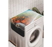 Органайзер для хранения Ambesonne "Космические вспышки" на стиральную машину, 45x120 см, cwm_5257