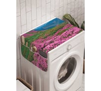 Органайзер для хранения Ambesonne "Ароматная поляна" на стиральную машину, 45x120 см, cwm_13684