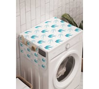 Органайзер для хранения Ambesonne "Ласточкин полет" на стиральную машину, 45x120 см, cwm_14272