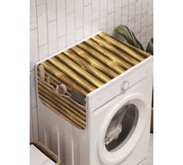 Органайзер для хранения Ambesonne "Бамбуковая роща" на стиральную машину, 45x120 см, cwm_13504