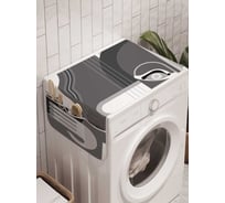 Органайзер для хранения Ambesonne "Музыкальная маска" на стиральную машину, 45x120 см, cwm_22205