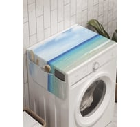 Органайзер для хранения Ambesonne "Пляжные красоты" на стиральную машину, 45x120 см, cwm_10214