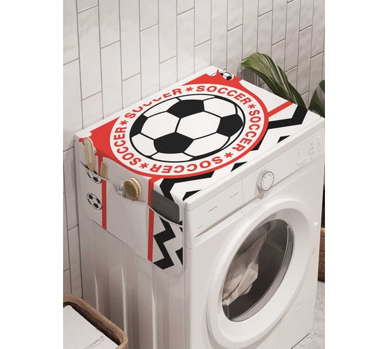 Органайзер для хранения Ambesonne "Футбольные огни" на стиральную машину, 45x120 см, cwm_5355 1
