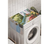 Органайзер для хранения Ambesonne "Из дома в море" на стиральную машину, 45x120 см, cwm_9274