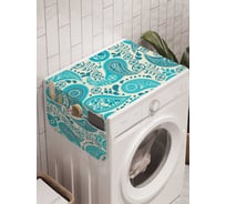 Органайзер для хранения Ambesonne "Лепесточные механизмы" на стиральную машину, 45x120 см, cwm_12025