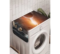 Органайзер для хранения Ambesonne "Космический вид" на стиральную машину, 45x120 см, cwm_22112