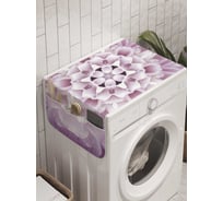 Органайзер для хранения Ambesonne "Фиолетовый цветок" на стиральную машину, 45x120 см, cwm_8770