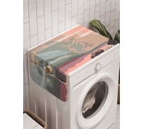 Органайзер для хранения Ambesonne "Туманные вечера" на стиральную машину, 45x120 см, cwm_29258