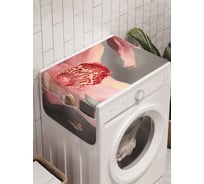 Органайзер для хранения Ambesonne "Орхидеи на водной глади" на стиральную машину, 45x120 см cwm_244924