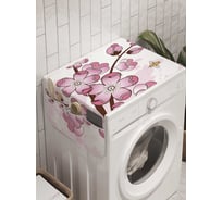 Органайзер для хранения Ambesonne "Веточка счастья" на стиральную машину, 45x120 см, cwm_8304