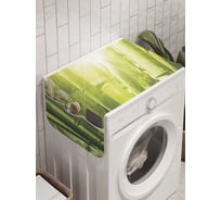 Органайзер для хранения Ambesonne "Бамбуковый день" на стиральную машину, 45x120 см, cwm_12184