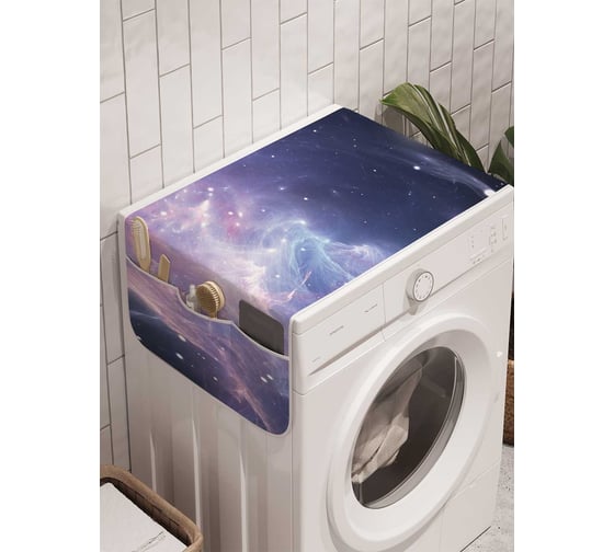 Органайзер для хранения Ambesonne "Космос близко" на стиральную машину, 45x120 см, cwm_13785 1