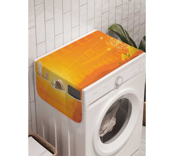 Органайзер для хранения Ambesonne "Египетская фантазия" на стиральную машину, 45x120 см, cwm_20959 1