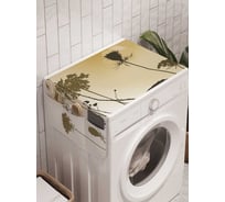 Органайзер для хранения Ambesonne "Солнечный чертополох" на стиральную машину, 45x120 см, cwm_4390