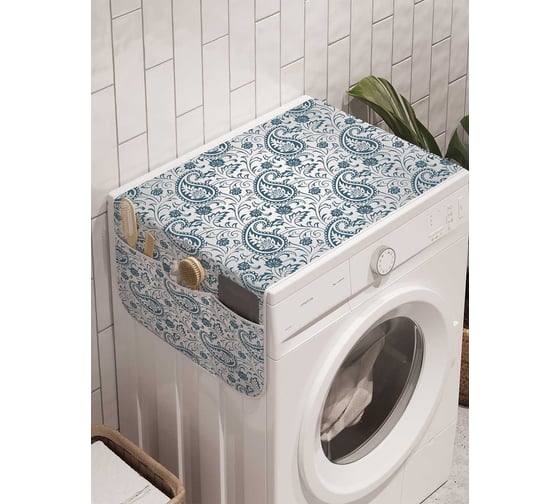 Органайзер для хранения Ambesonne "Сон в лепестках" на стиральную машину, 45x120 см, cwm_21955 1