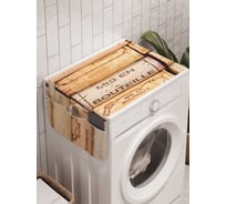 Органайзер для хранения Ambesonne "Коллекция пробок" на стиральную машину, 45x120 см, cwm_9896