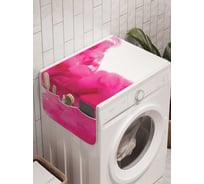 Органайзер для хранения Ambesonne "Красочный дым" на стиральную машину, 45x120 см, cwm_22149