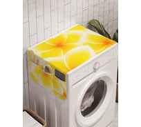 Органайзер для хранения Ambesonne "Цветочное сложение" на стиральную машину, 45x120 см, cwm_21900