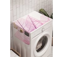 Органайзер для хранения Ambesonne "Лиственный узор" на стиральную машину, 45x120 см, cwm_13293