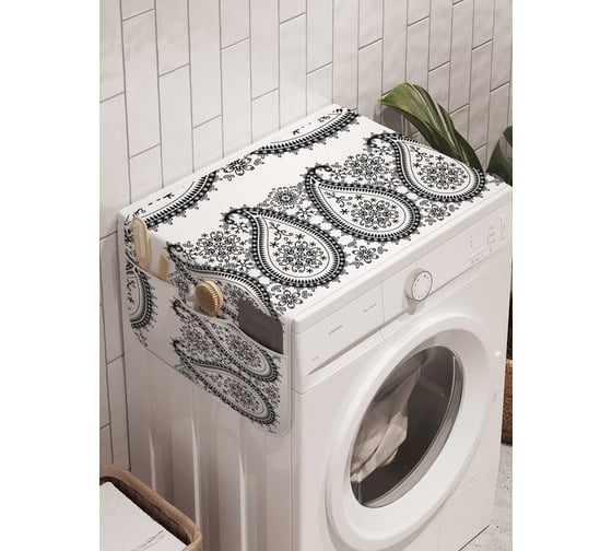 Органайзер для хранения Ambesonne "Старинная симметрия" на стиральную машину, 45x120 см, cwm_21966 1