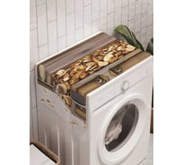 Органайзер для хранения Ambesonne "Сундук золотых монет" на стиральную машину, 45x120 см, cwm_7509