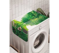 Органайзер для хранения Ambesonne "Лебедь на реке" на стиральную машину, 45x120 см, cwm_18481