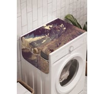 Органайзер для хранения Ambesonne "Опасные горы" на стиральную машину, 45x120 см, cwm_13673