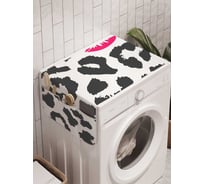 Органайзер для хранения Ambesonne "Поцелуй леопарда" на стиральную машину, 45x120 см, cwm_10432