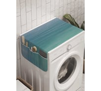 Органайзер для хранения Ambesonne "Морские облака" на стиральную машину, 45x120 см, cwm_10218