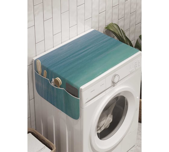 Органайзер для хранения Ambesonne "Морские облака" на стиральную машину, 45x120 см, cwm_10218 1