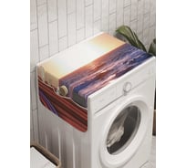 Органайзер для хранения Ambesonne "Пляжный занавес" на стиральную машину, 45x120 см, cwm_8484