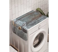 Органайзер для хранения Ambesonne "Кружево на деревянных досках" на стиральную машину, 45x120 см, cwm_5411