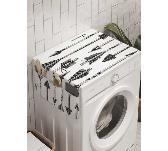 Органайзер для хранения Ambesonne "Красивые стрелы" на стиральную машину, 45x120 см, cwm_10325 1