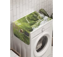 Органайзер для хранения Ambesonne "Водопад под солнцем" на стиральную машину, 45x120 см, cwm_8456